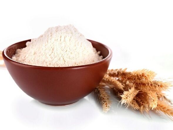 flour for skin renewal